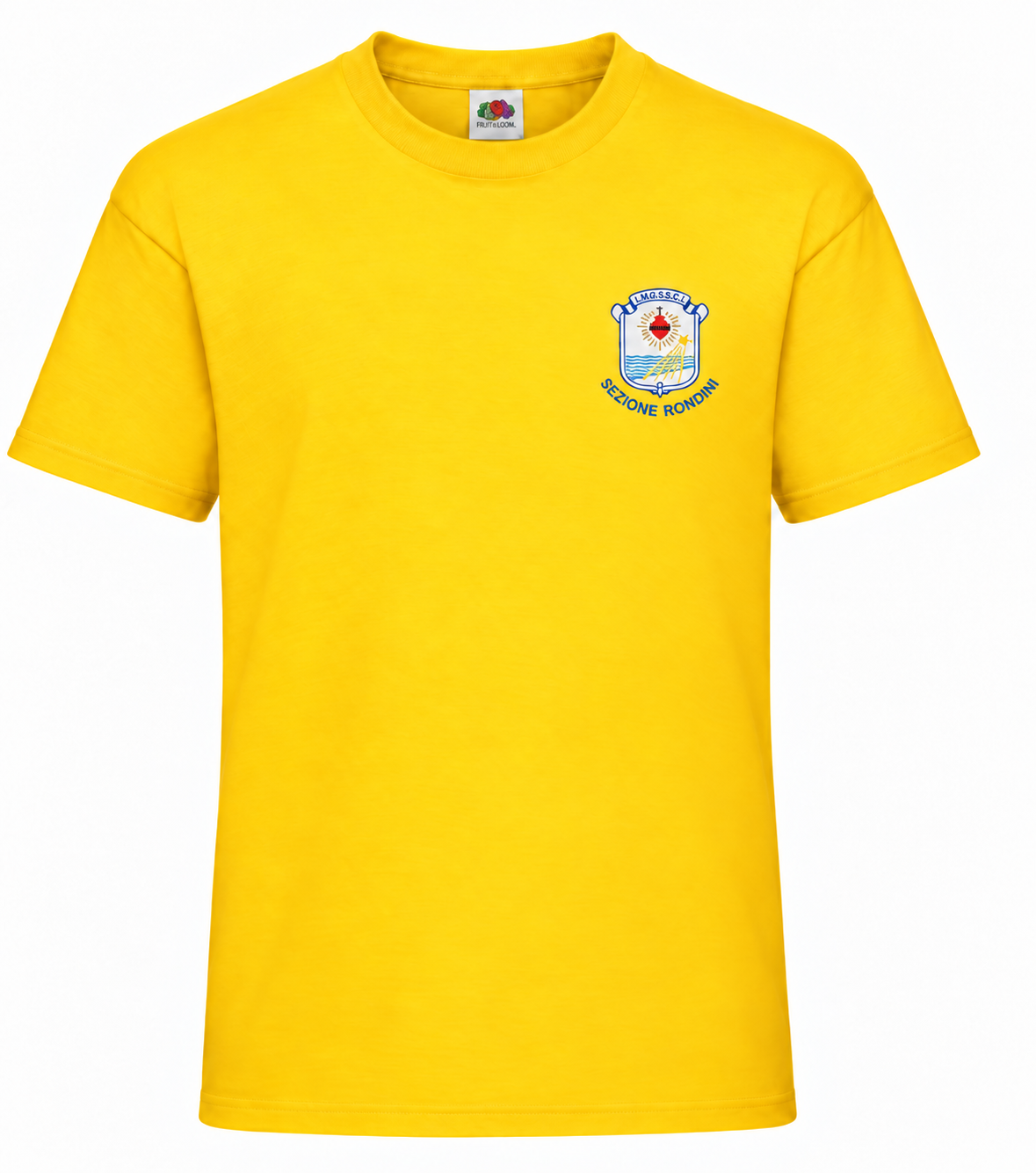 T-shirt Manica Corta Gialla - Asilo Nido Sez. Rondini