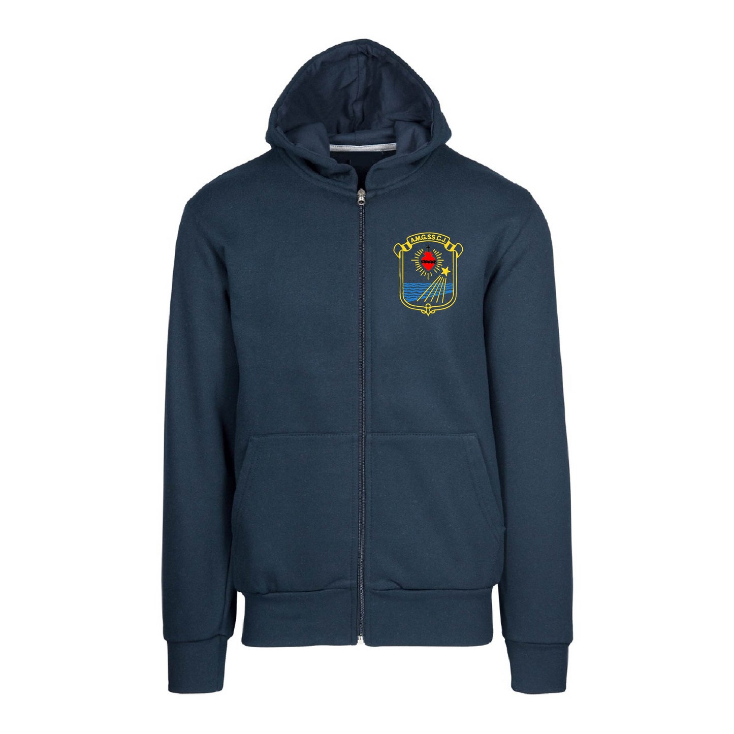 Giacchetto invernale con cappuccio full zip