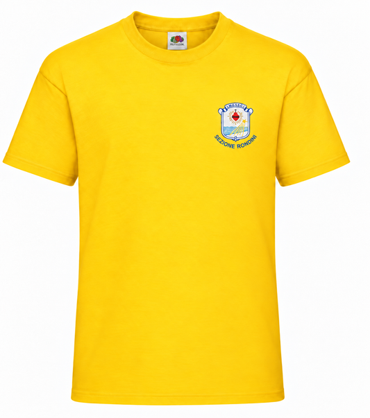 T-shirt Manica Corta Gialla - Asilo Nido Sez. Rondini